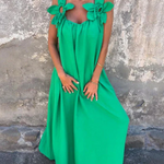 Iulia – Robe Longue Fleurie Bohème Chic