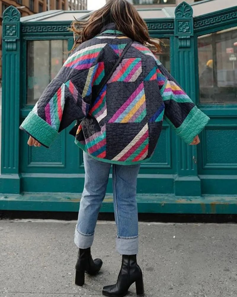 Maika - Veste Style Rétro Élégante