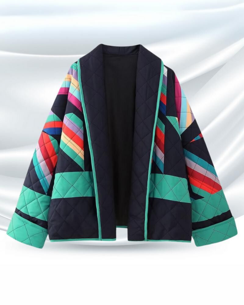 Maika - Veste Style Rétro Élégante