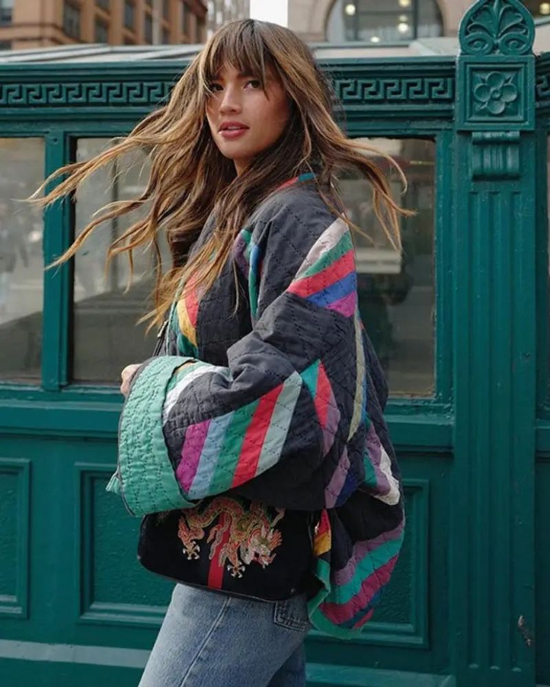 Maika - Veste Style Rétro Élégante