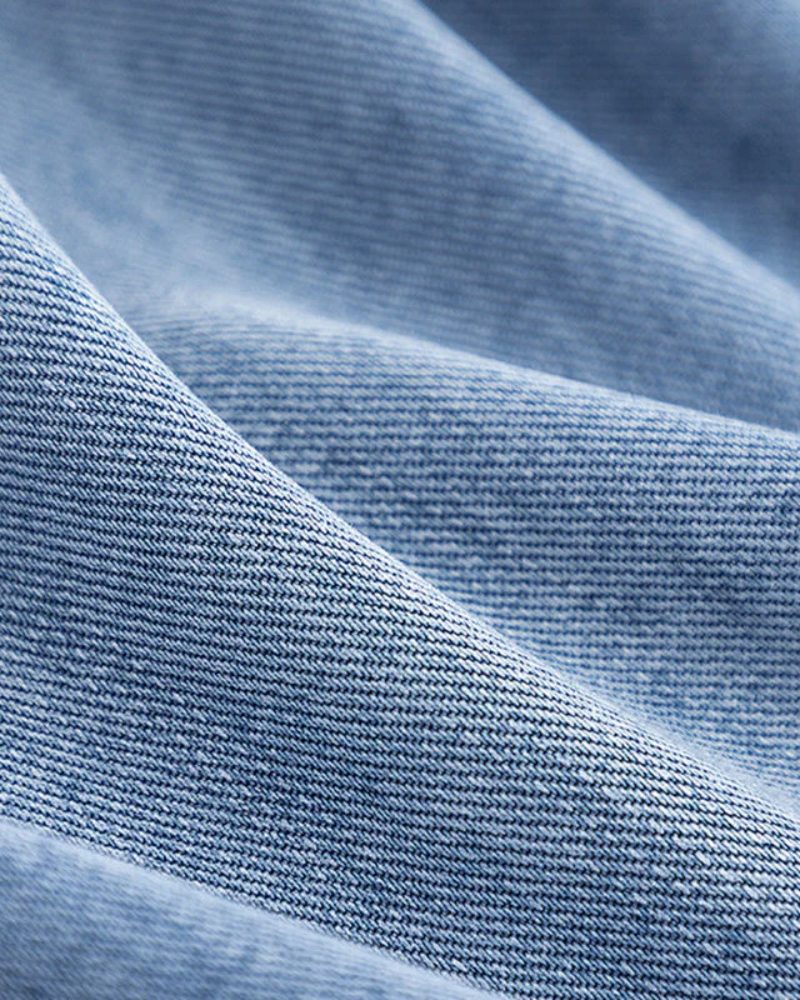 Marites – Manteau Iconique en Denim et Daim