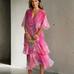 Masara - Robe À Superposition Florale