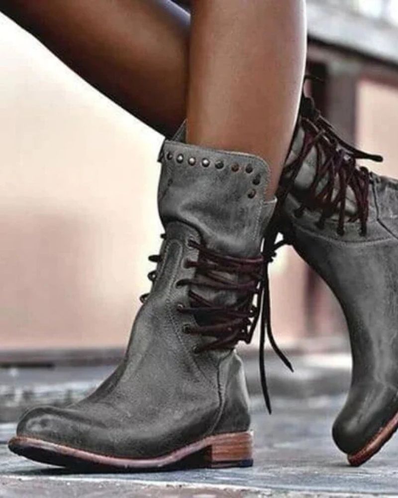 Mia - Chaussures Orthopédiques Élégantes en Cuir