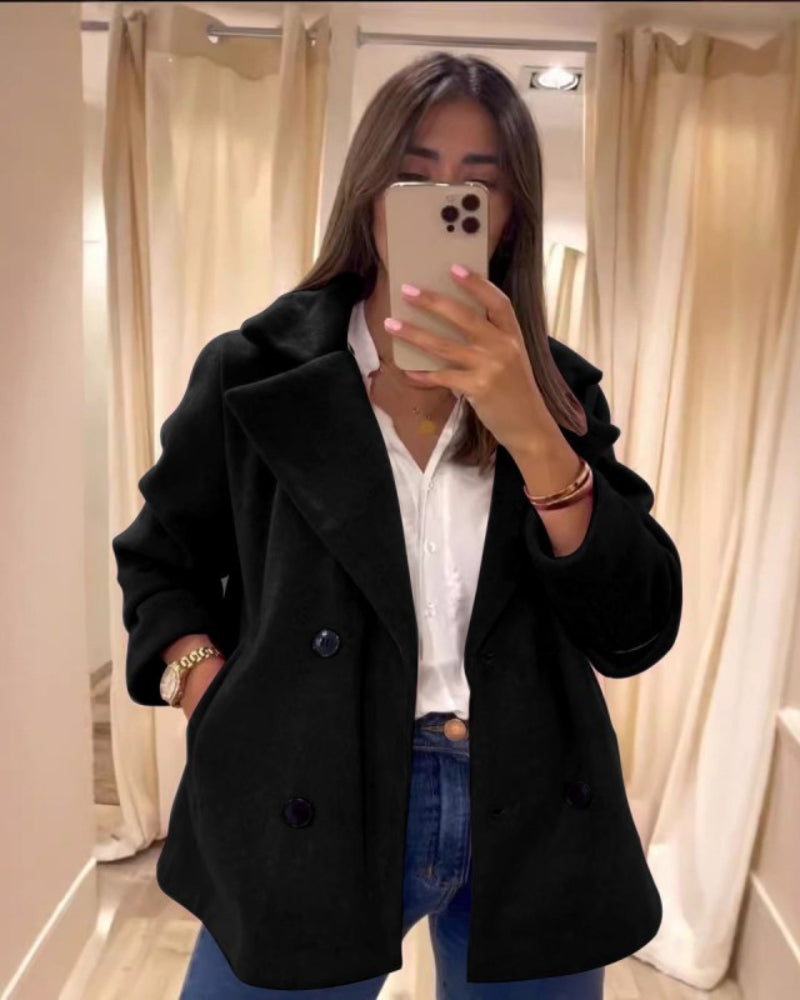 Moirea - Femme Manteau Hiver Willow Blush Élégant