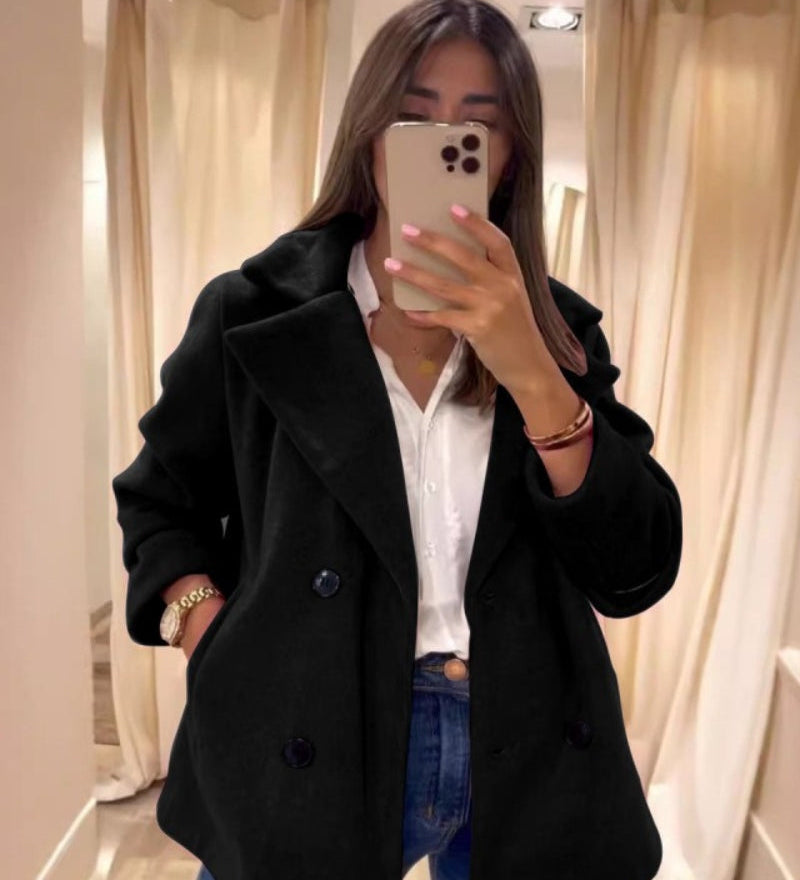 Moirea - Femme Manteau Hiver Willow Blush Élégant