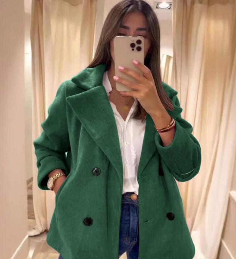 Moirea - Femme Manteau Hiver Willow Blush Élégant