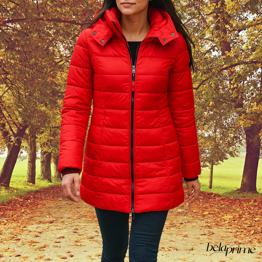 Noémie - Parka Femme Élégante et Douillette