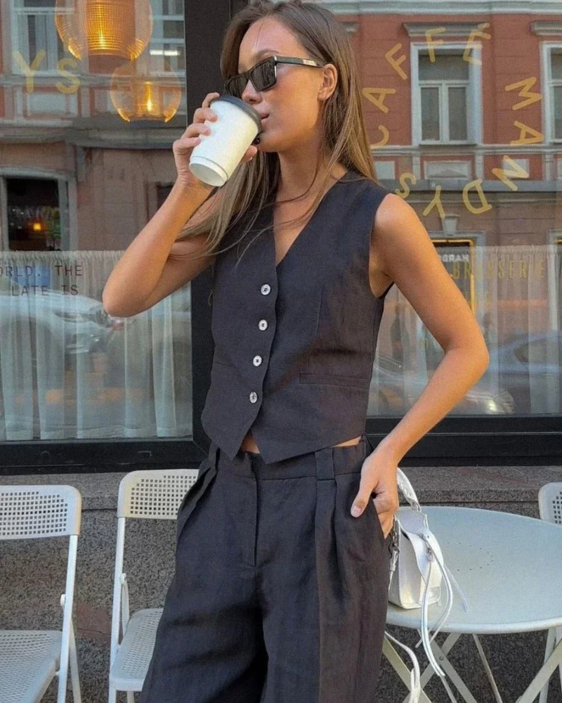 Novane – Ensemble Chic et Élégant Deux Pièces