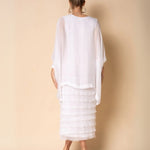 Oreana – Robe Midi à Volants Bohème Chic