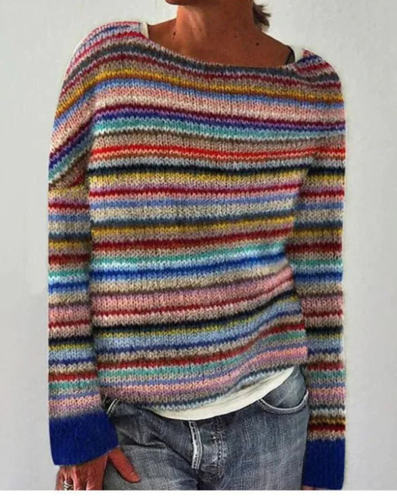 Pierina - Pull-Over Rétro Chic et Douillet