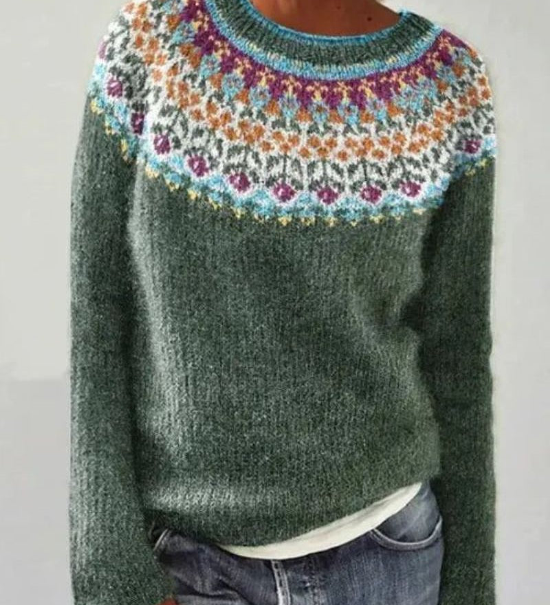 Pierina - Pull-Over Rétro Chic et Douillet