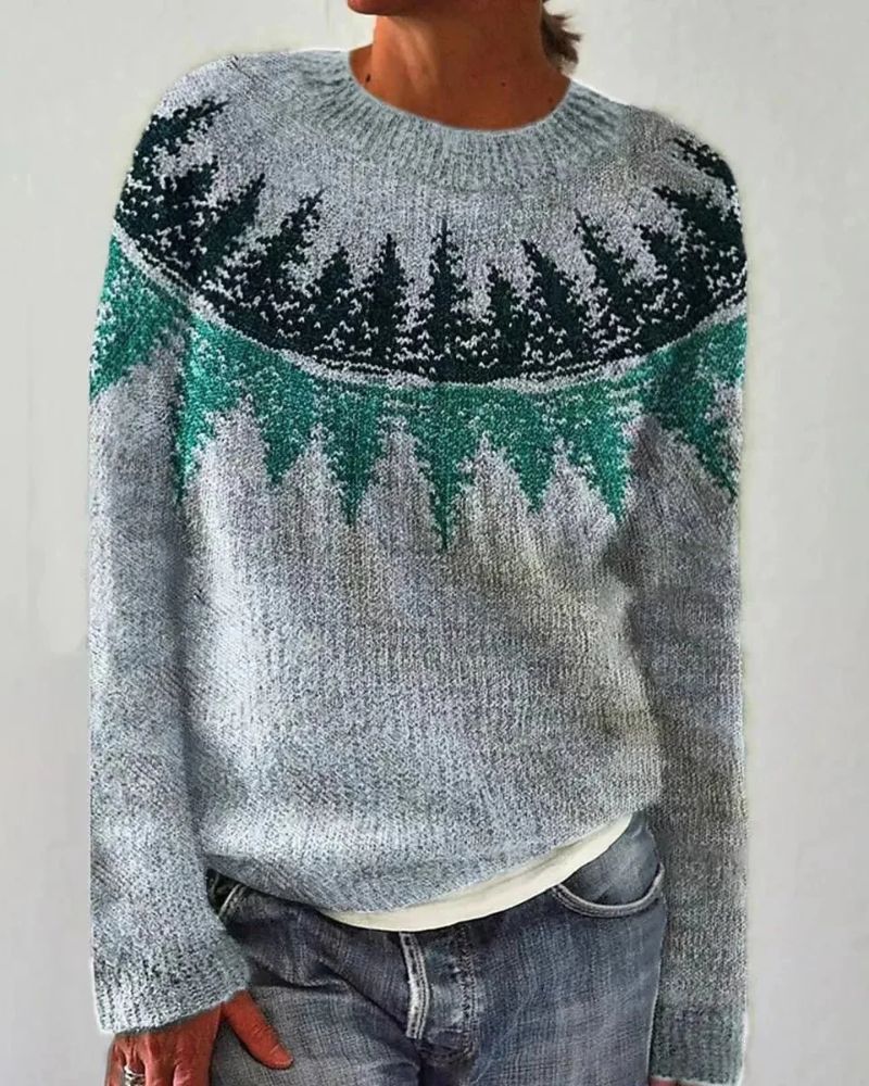 Pierina - Pull-Over Rétro Chic et Douillet