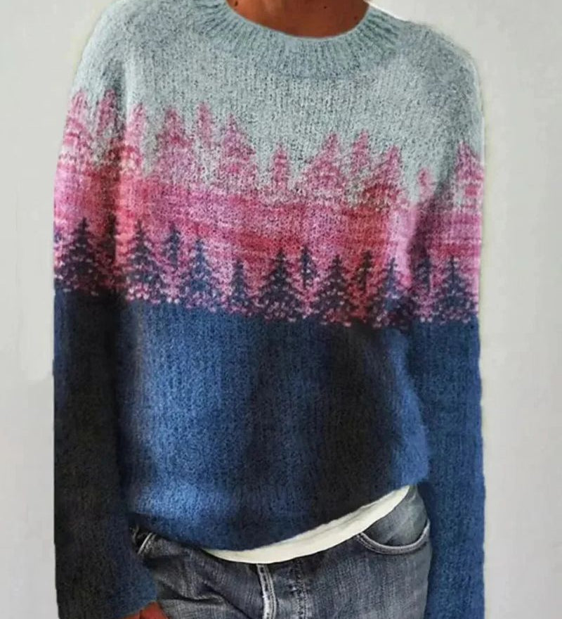 Pierina - Pull-Over Rétro Chic et Douillet