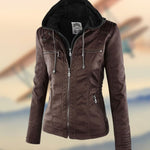 Rachelle - Veste en Cuir Raffinée et Exclusive
