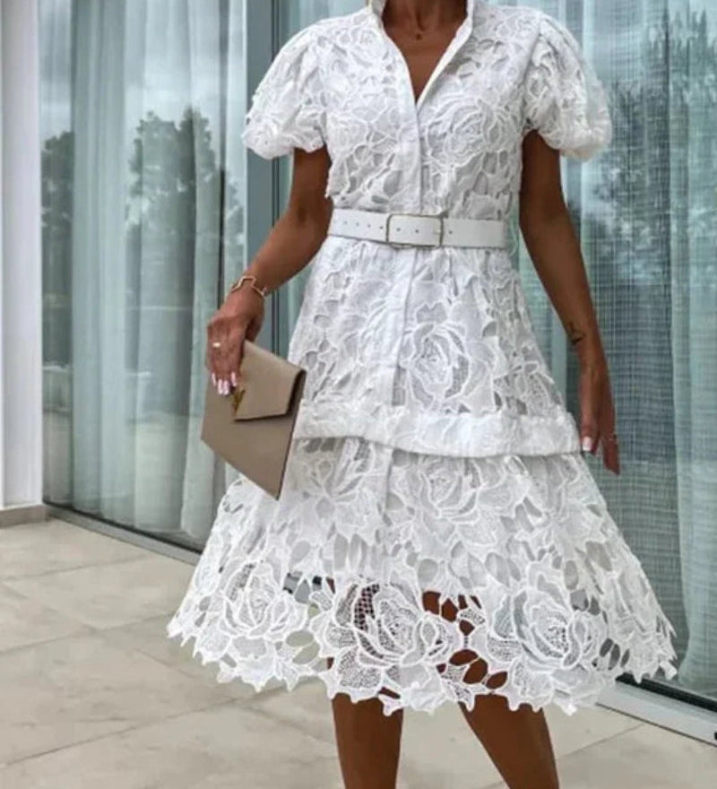 Saliara - Robe Rétro En Dentelle