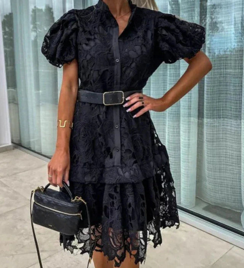 Saliara - Robe Rétro En Dentelle