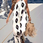 Sunshine - Robe Longue Asymétrique Élégante