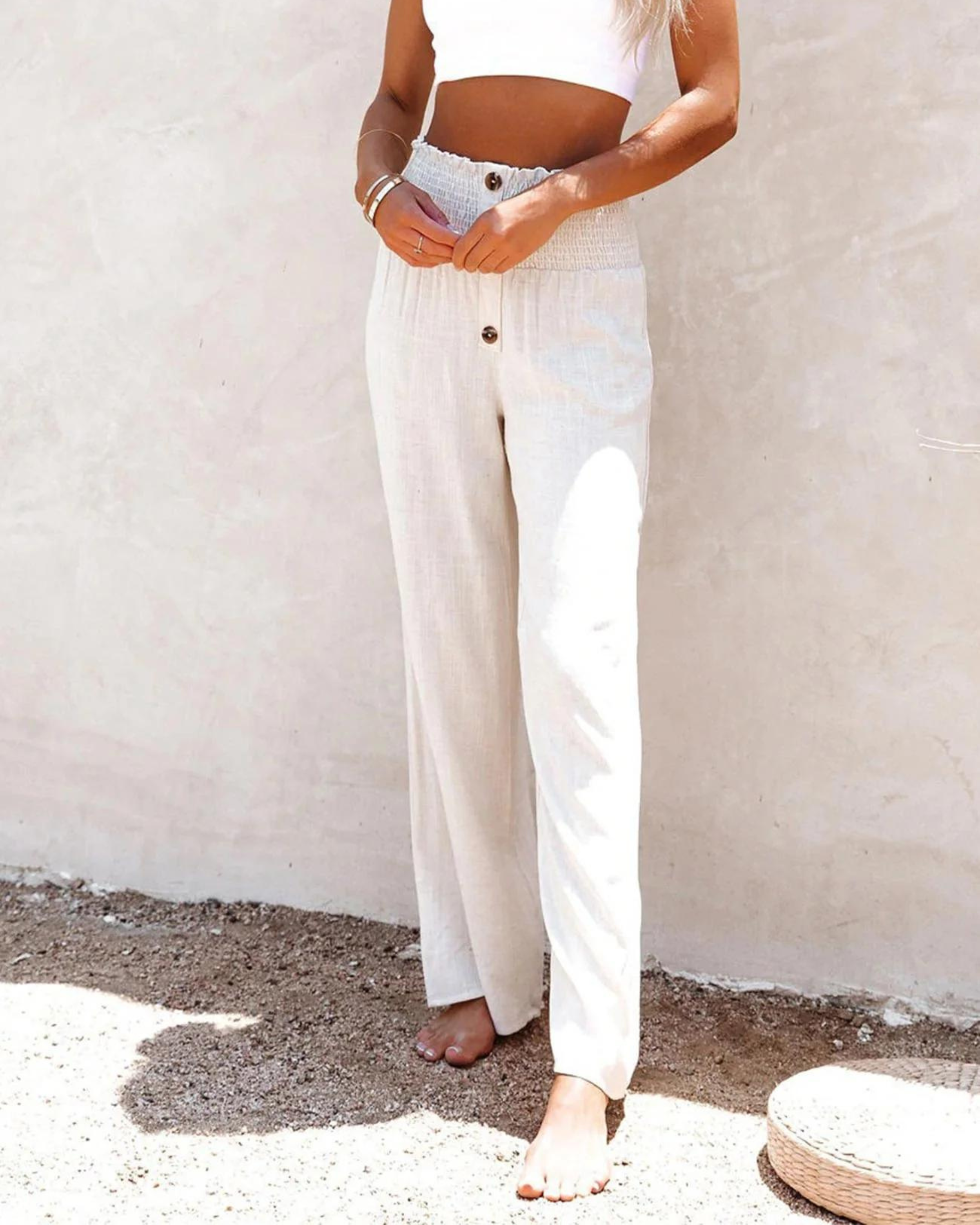 Éliane – Pantalon D'Été Confortable