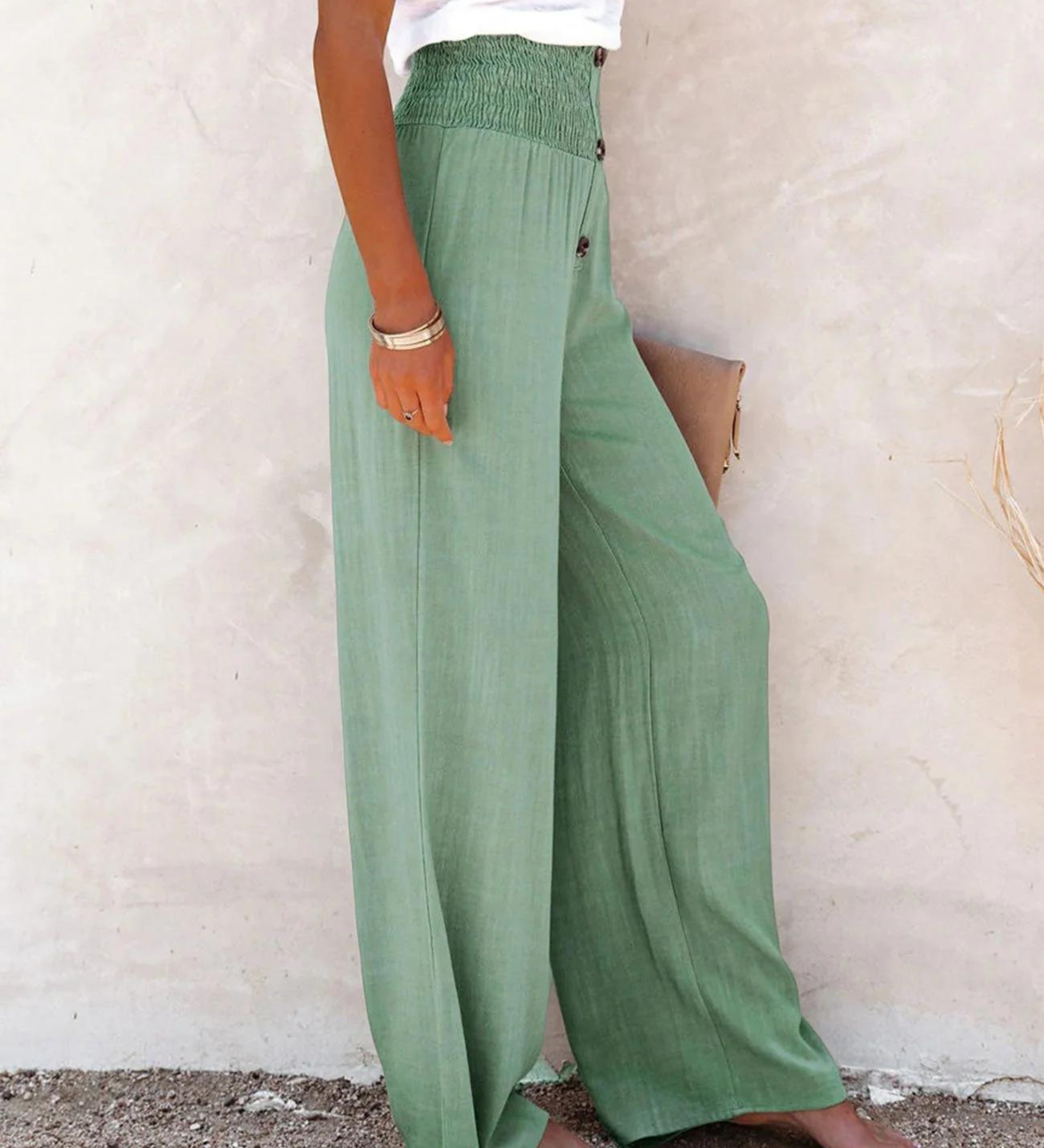 Éliane – Pantalon D'Été Confortable