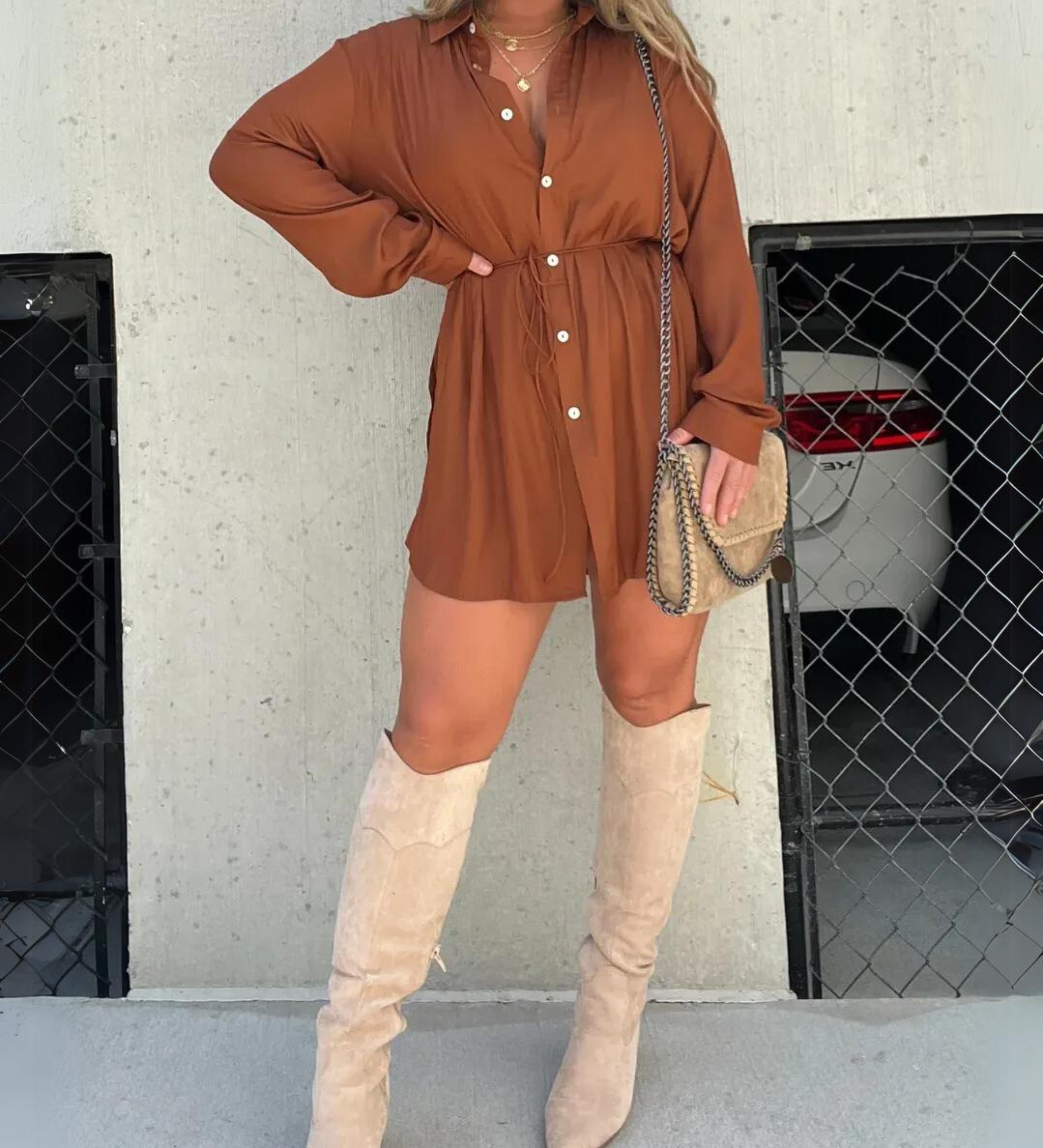 Nuits De Satin – Robe Combinaison Décontractée