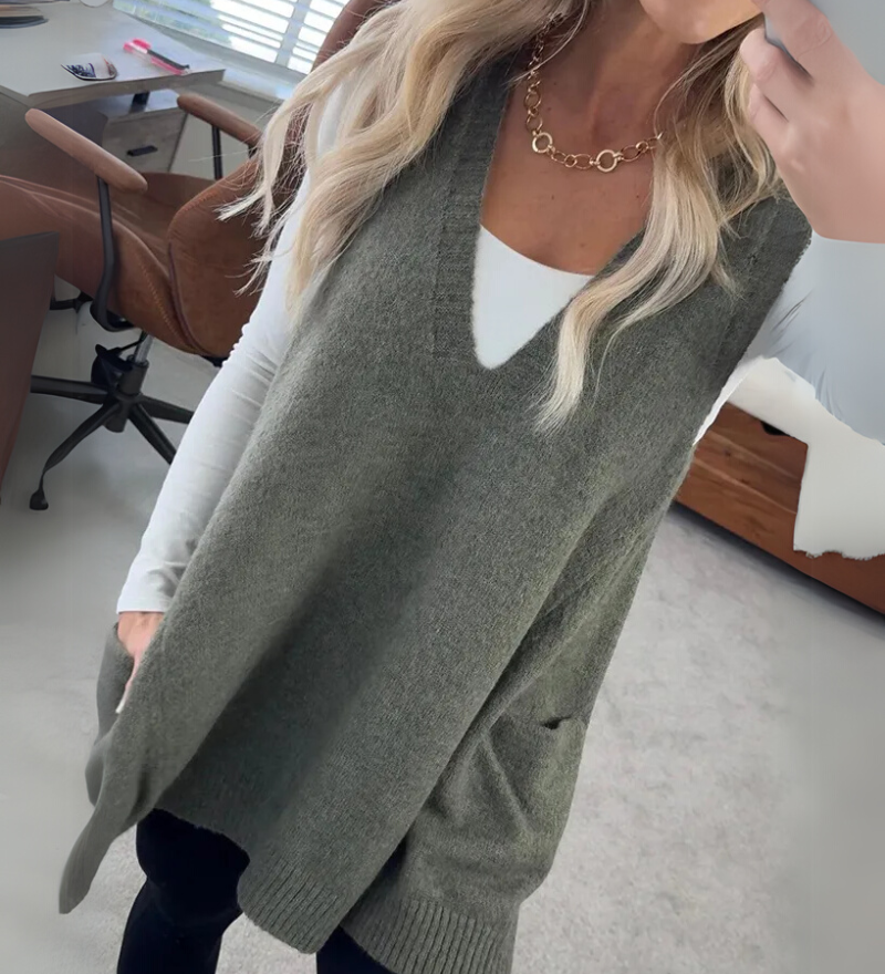 Arola - Gilet En Maille Douillet