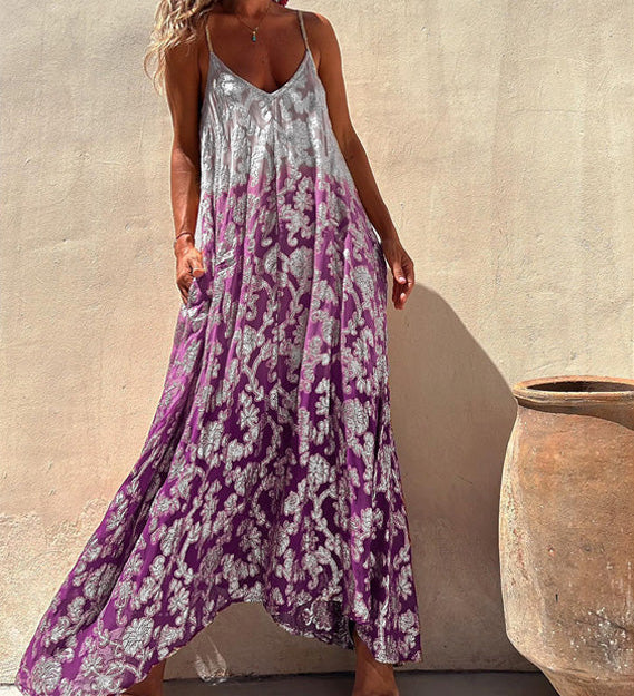 Eredes - Robe Bohème Imprimée