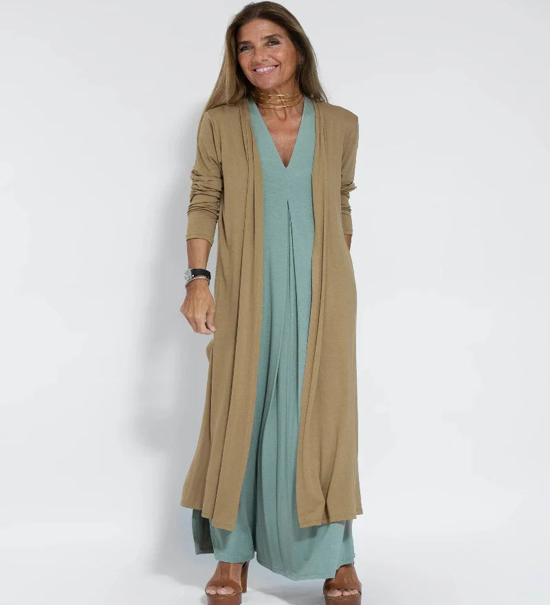 Ayania - Robe Minceur Avec Gilet