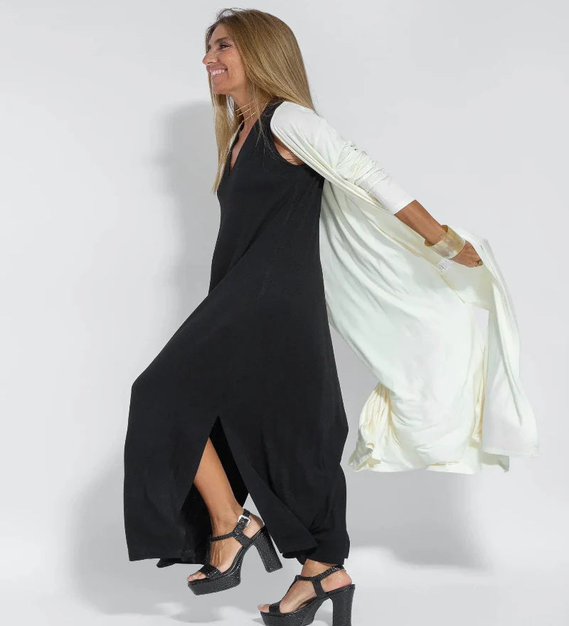 Ayania - Robe Minceur Avec Gilet